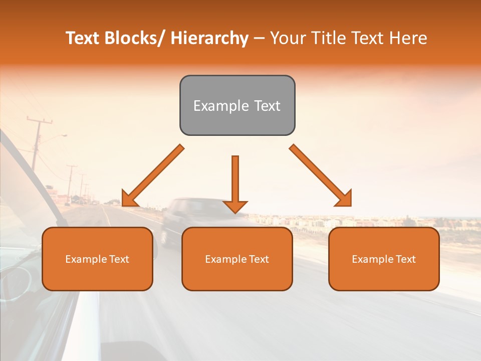Weather Auto Fast PowerPoint Template