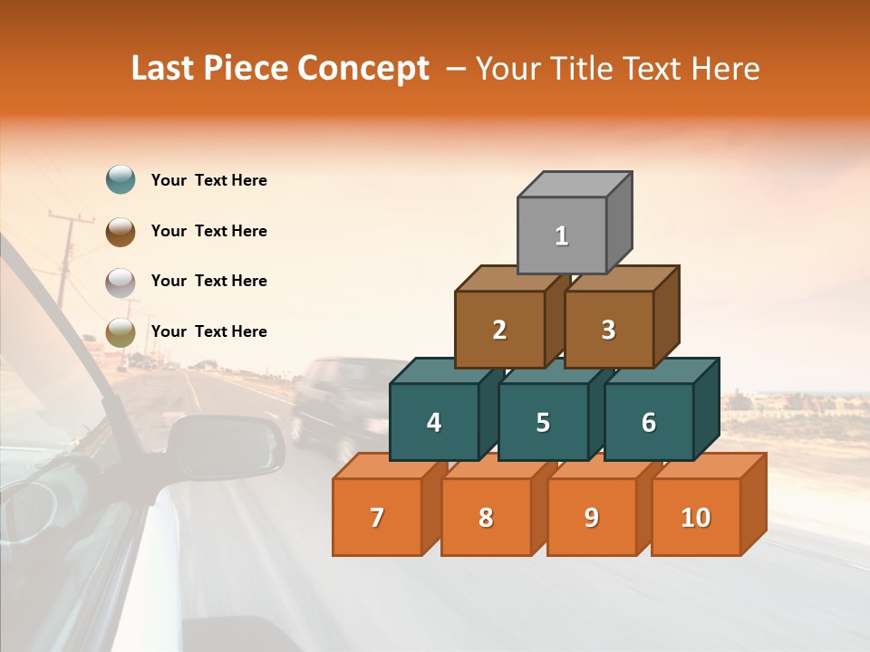 Weather Auto Fast PowerPoint Template