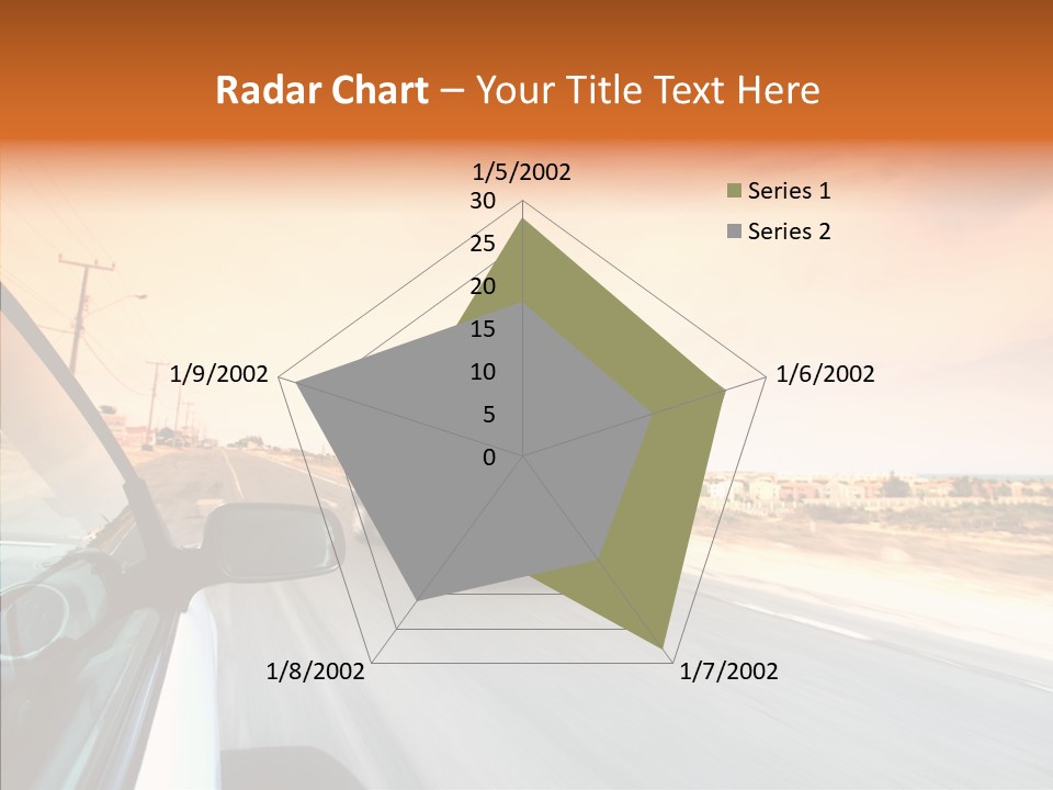 Weather Auto Fast PowerPoint Template