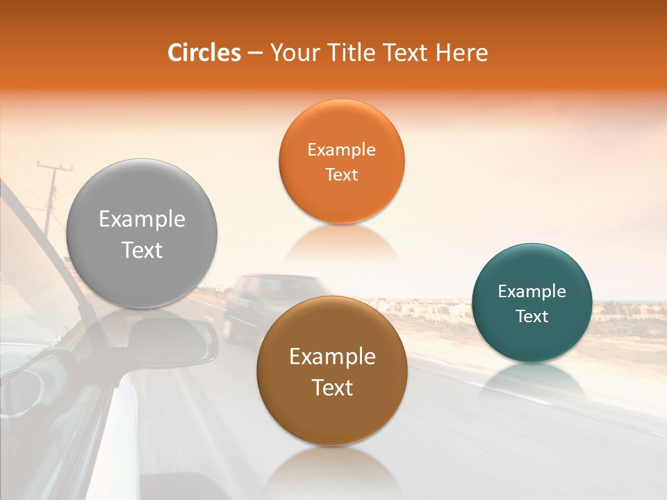 Weather Auto Fast PowerPoint Template