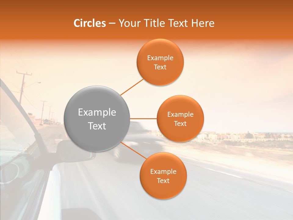 Weather Auto Fast PowerPoint Template