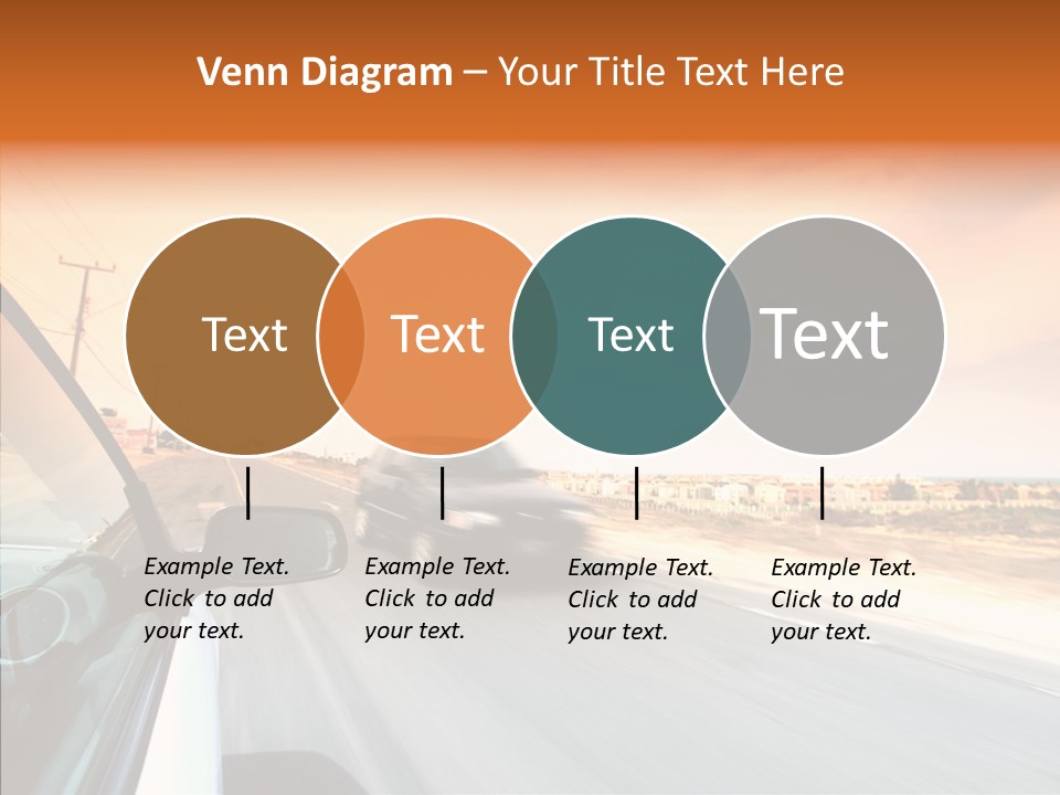 Weather Auto Fast PowerPoint Template