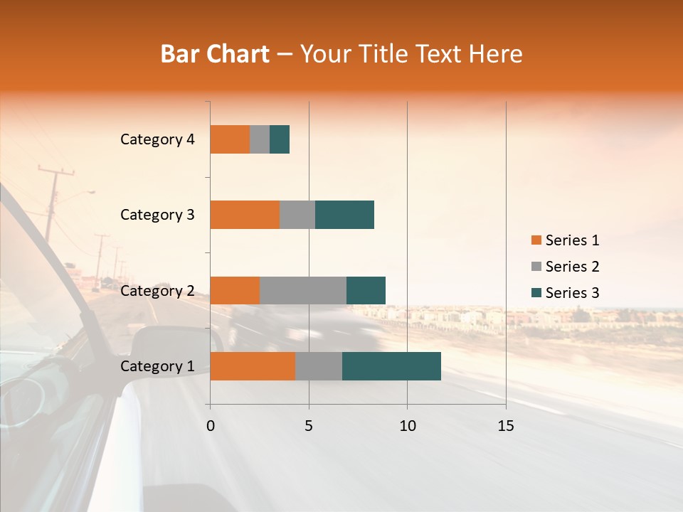 Weather Auto Fast PowerPoint Template