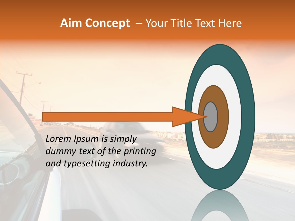 Weather Auto Fast PowerPoint Template