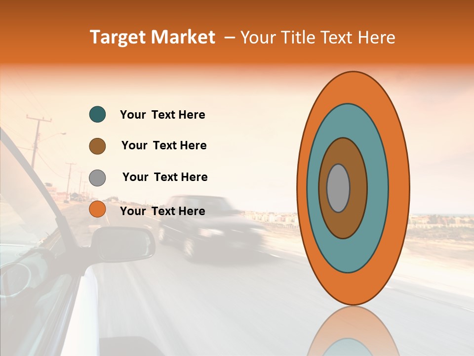 Weather Auto Fast PowerPoint Template