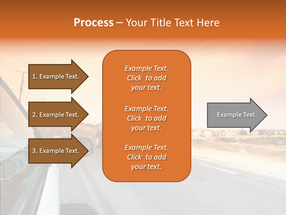Weather Auto Fast PowerPoint Template