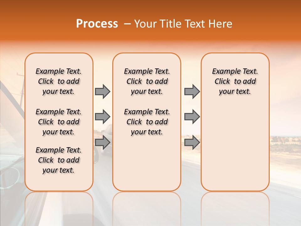 Weather Auto Fast PowerPoint Template