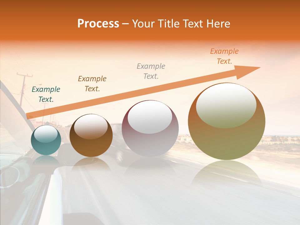 Weather Auto Fast PowerPoint Template