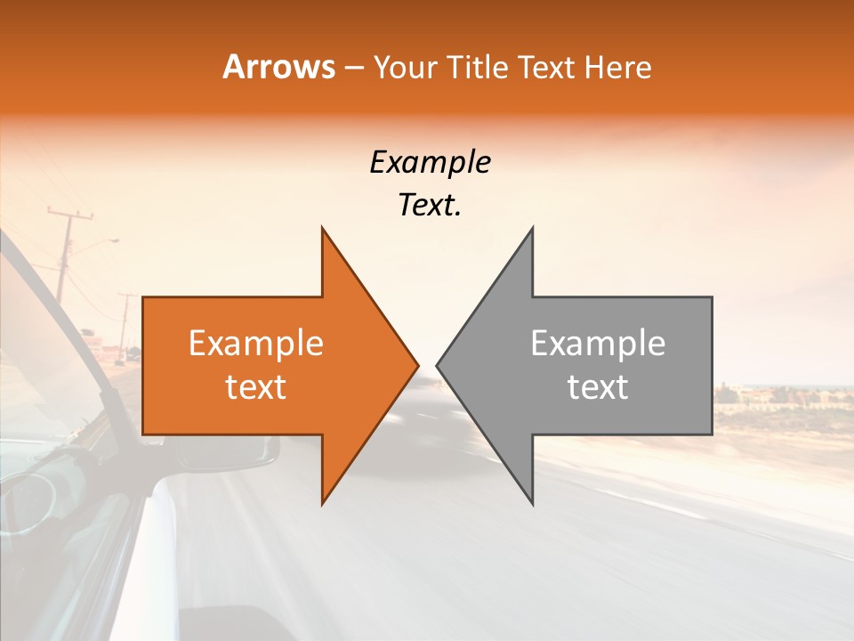 Weather Auto Fast PowerPoint Template