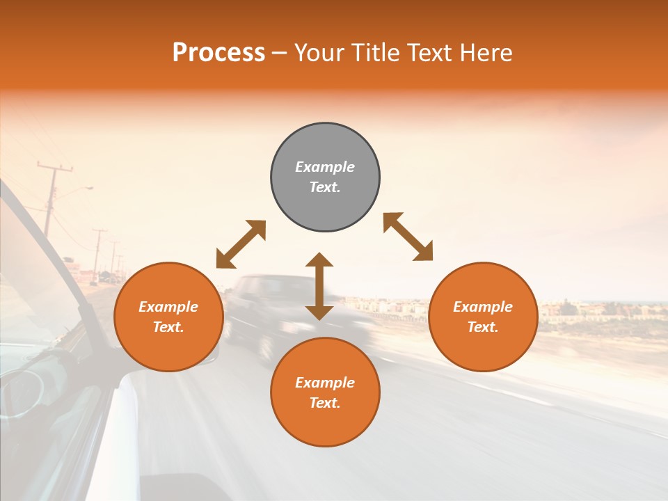 Weather Auto Fast PowerPoint Template