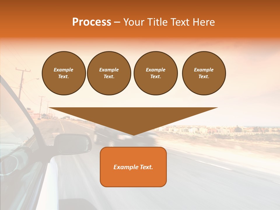 Weather Auto Fast PowerPoint Template