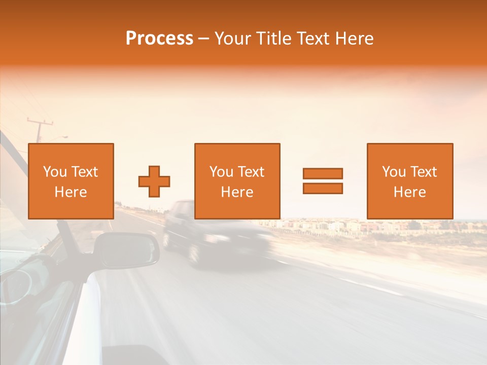 Weather Auto Fast PowerPoint Template