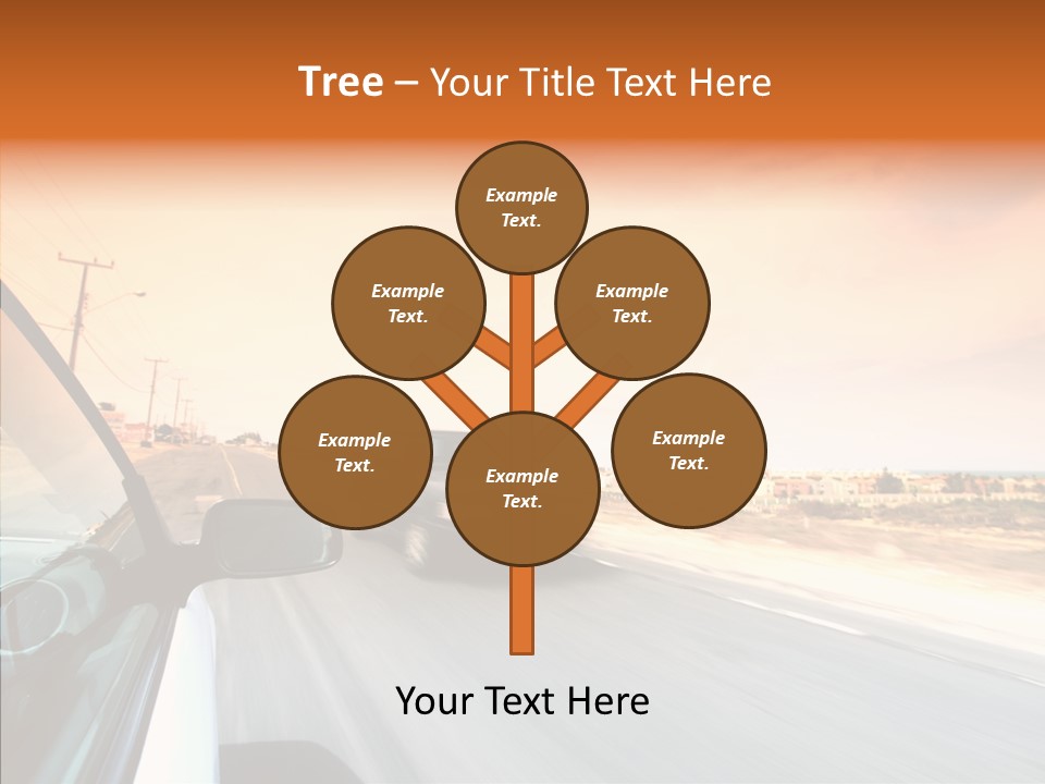 Weather Auto Fast PowerPoint Template