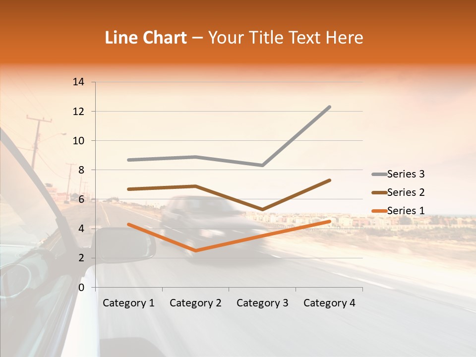 Weather Auto Fast PowerPoint Template