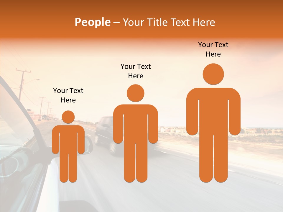 Weather Auto Fast PowerPoint Template