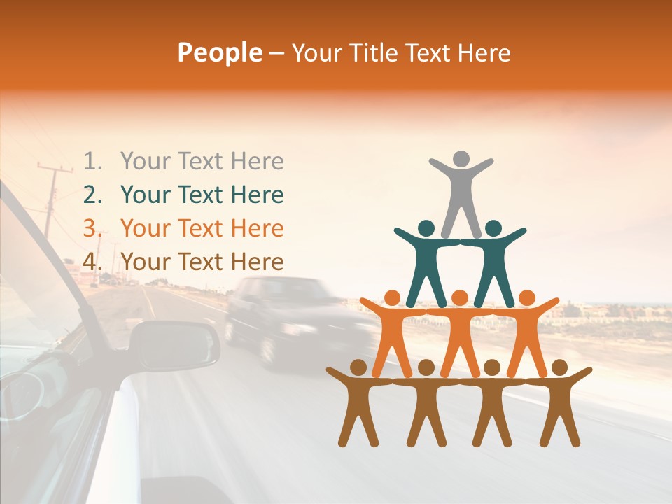 Weather Auto Fast PowerPoint Template