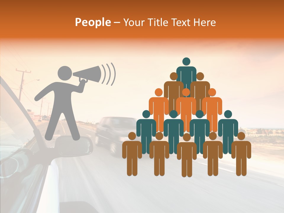 Weather Auto Fast PowerPoint Template