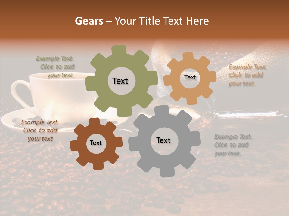 Wood Gastronomy Flavor PowerPoint Template