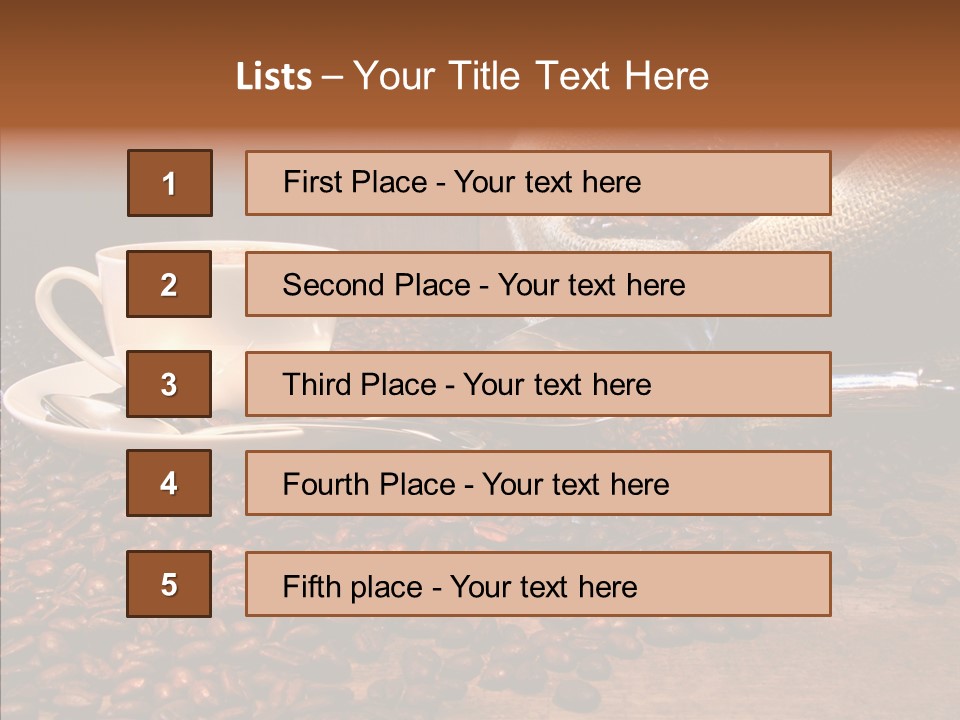 Wood Gastronomy Flavor PowerPoint Template