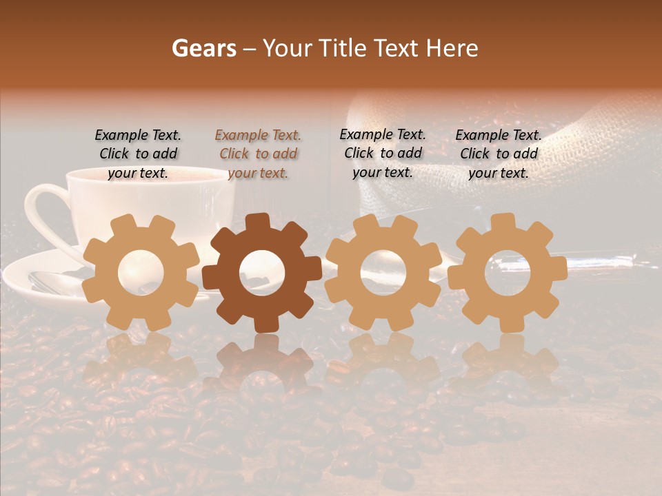 Wood Gastronomy Flavor PowerPoint Template