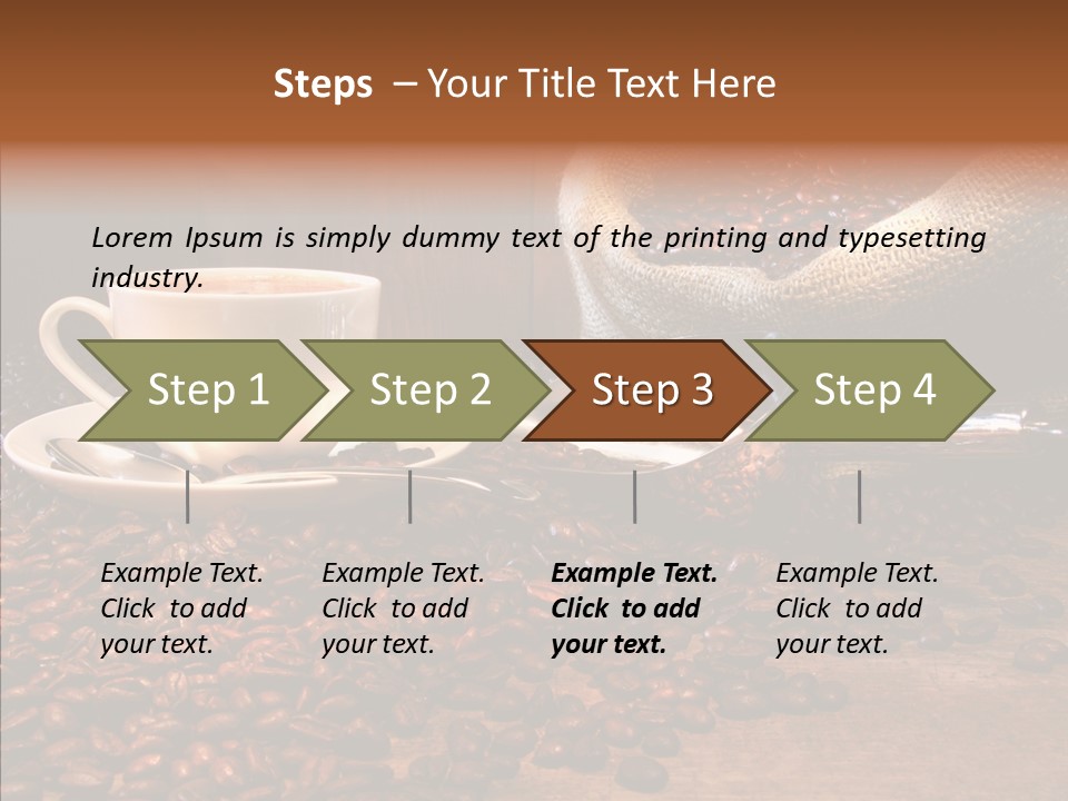 Wood Gastronomy Flavor PowerPoint Template