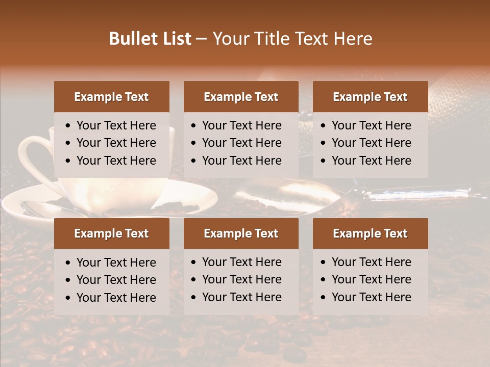 Wood Gastronomy Flavor PowerPoint Template