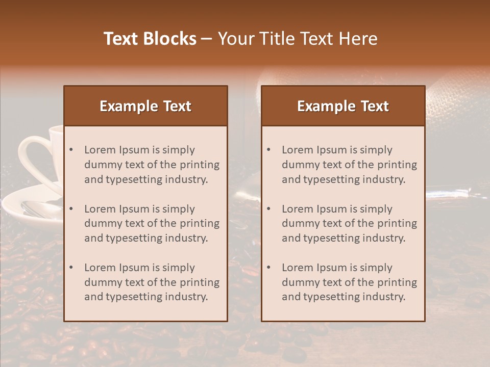 Wood Gastronomy Flavor PowerPoint Template