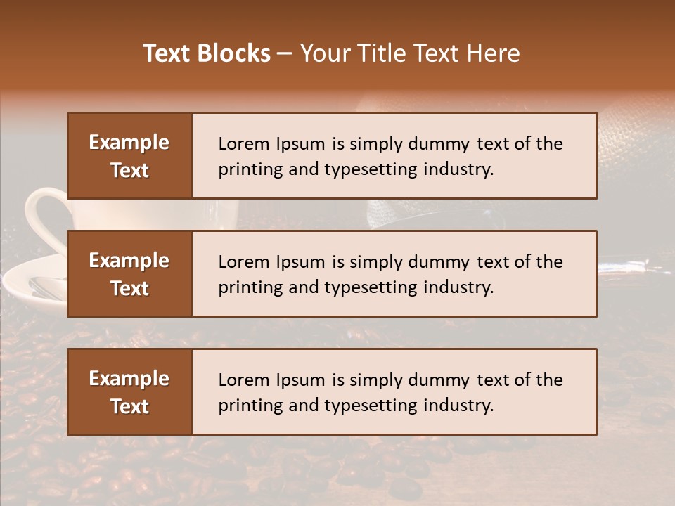 Wood Gastronomy Flavor PowerPoint Template