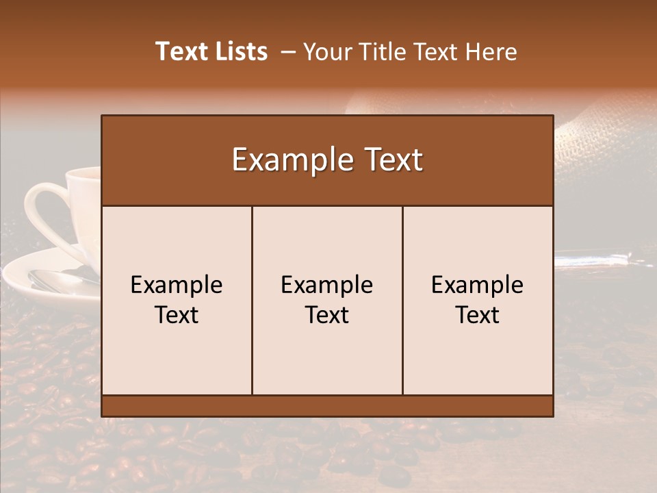 Wood Gastronomy Flavor PowerPoint Template