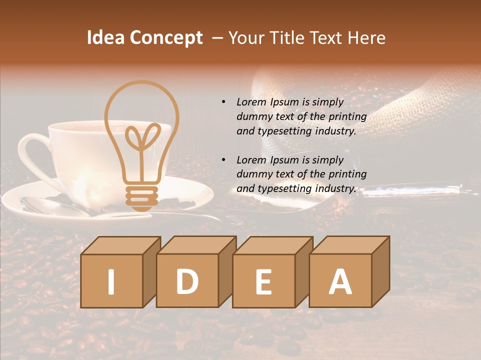 Wood Gastronomy Flavor PowerPoint Template