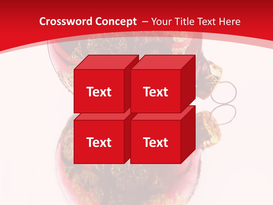 Sphere Hanging Greeting PowerPoint Template