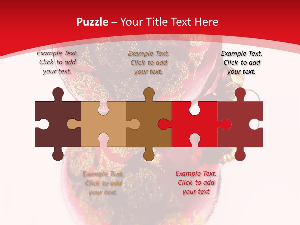 Sphere Hanging Greeting PowerPoint Template