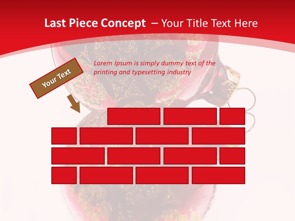 Sphere Hanging Greeting PowerPoint Template