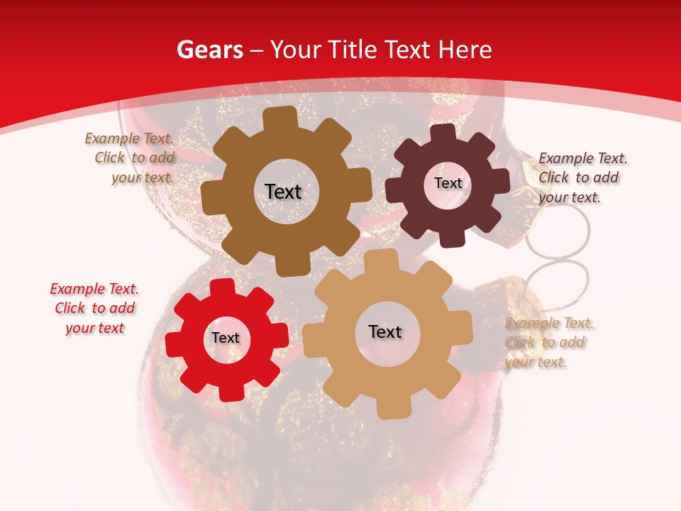 Sphere Hanging Greeting PowerPoint Template