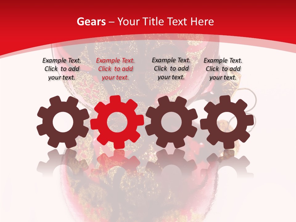 Sphere Hanging Greeting PowerPoint Template