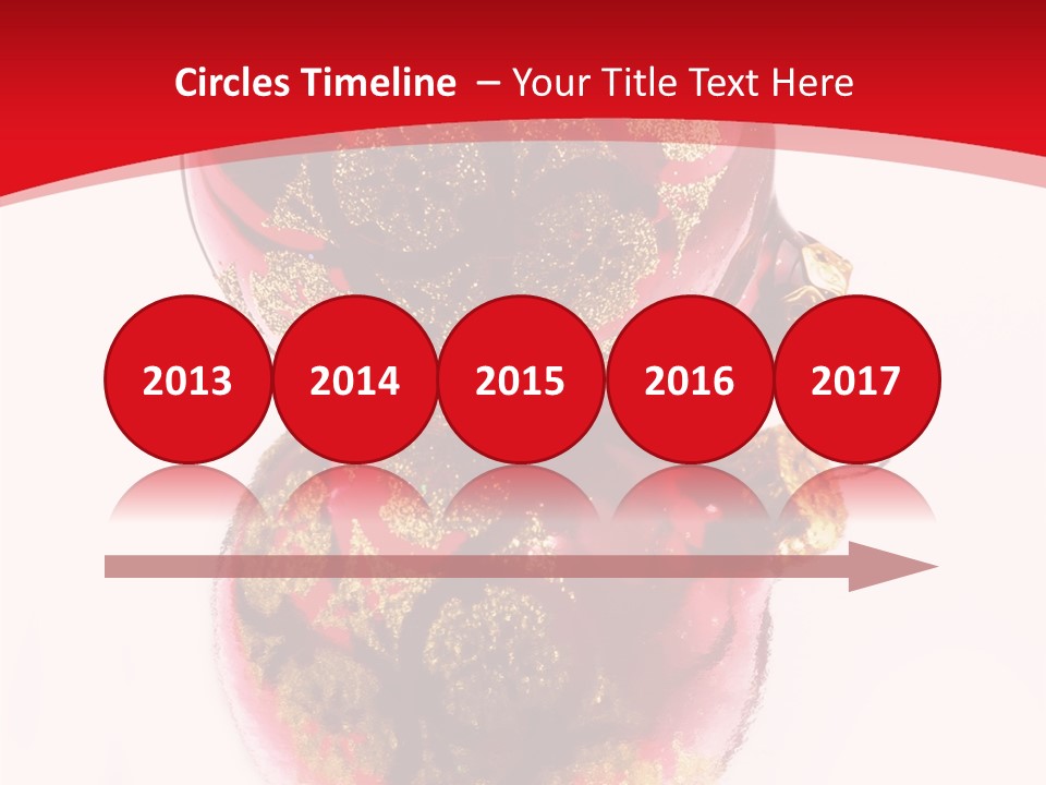 Sphere Hanging Greeting PowerPoint Template