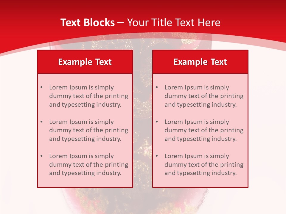Sphere Hanging Greeting PowerPoint Template