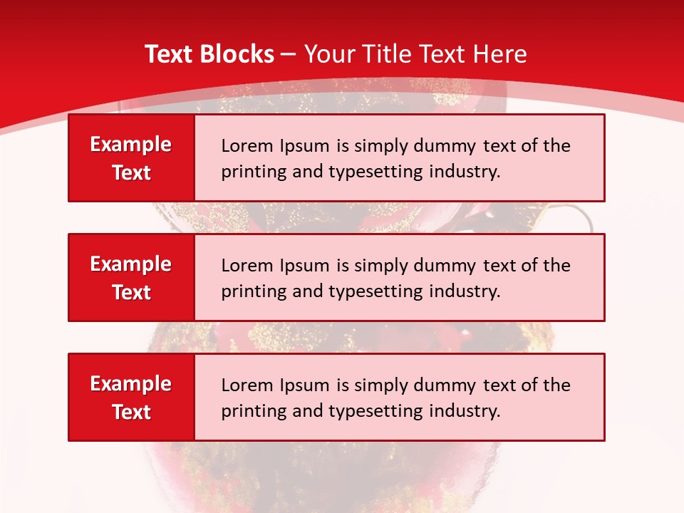 Sphere Hanging Greeting PowerPoint Template