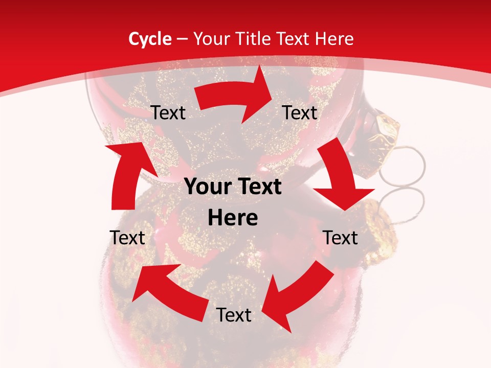 Sphere Hanging Greeting PowerPoint Template