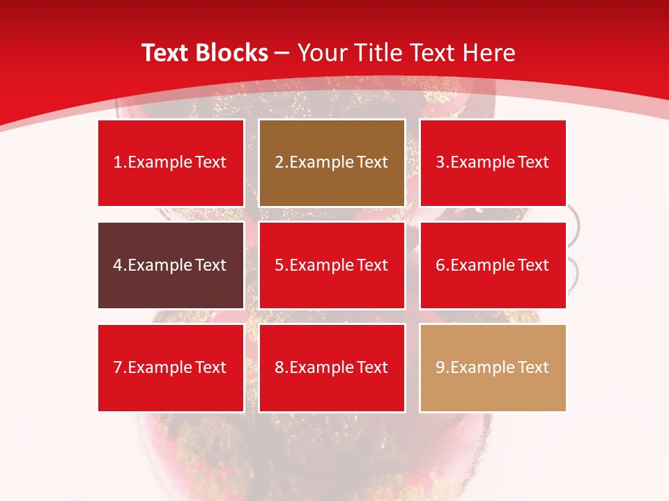 Sphere Hanging Greeting PowerPoint Template