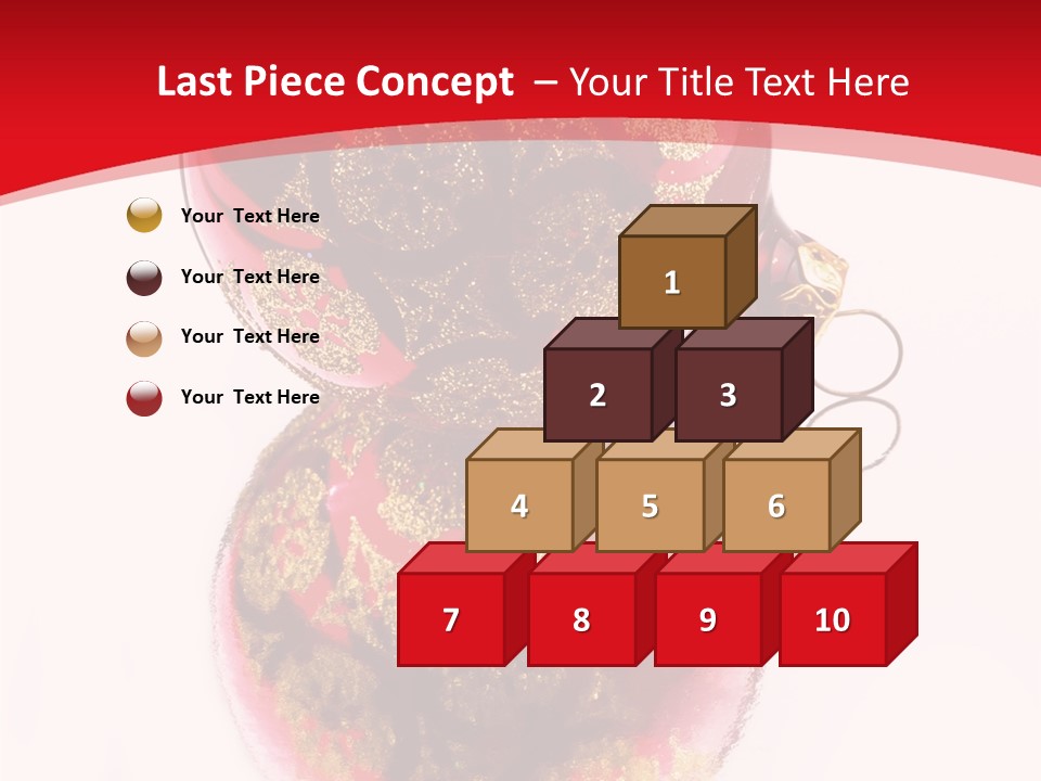 Sphere Hanging Greeting PowerPoint Template