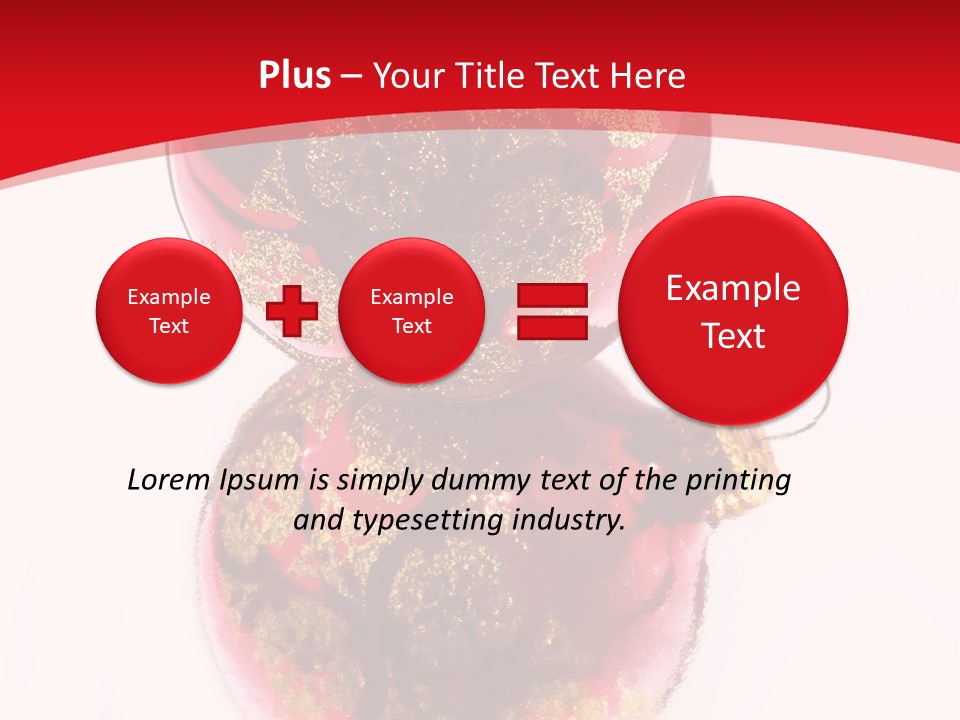 Sphere Hanging Greeting PowerPoint Template