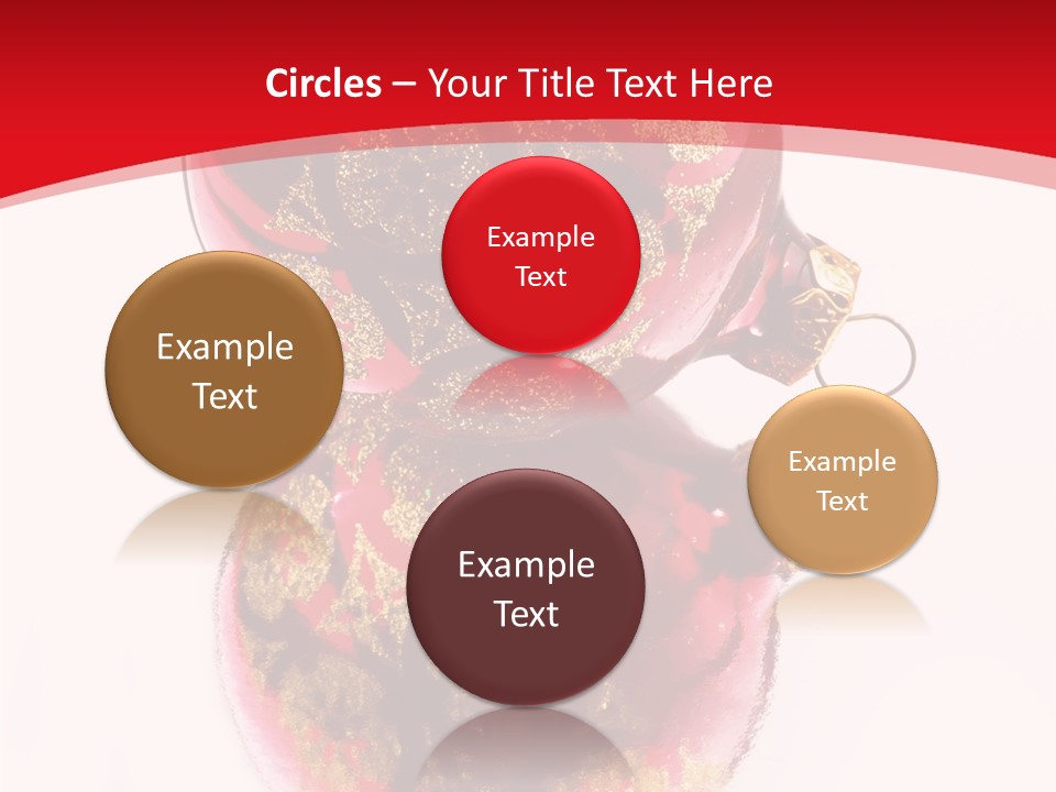 Sphere Hanging Greeting PowerPoint Template