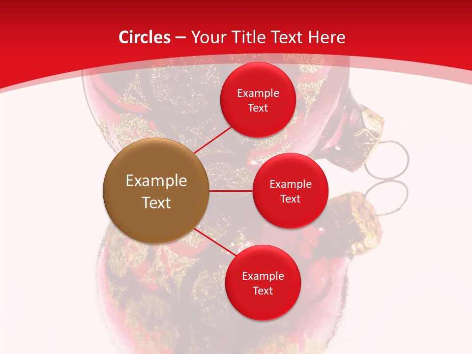 Sphere Hanging Greeting PowerPoint Template