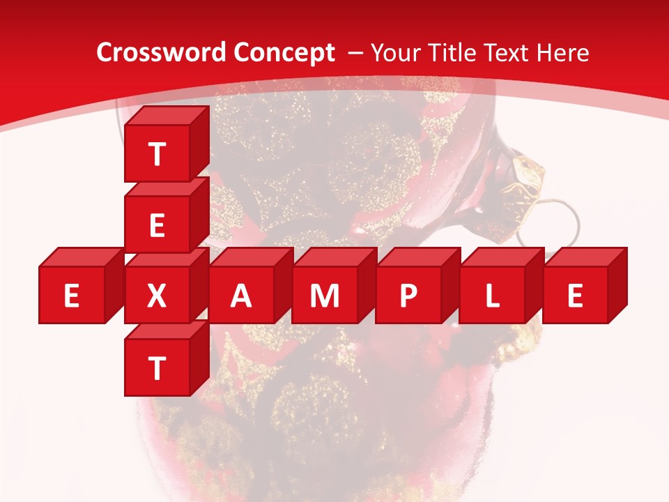 Sphere Hanging Greeting PowerPoint Template