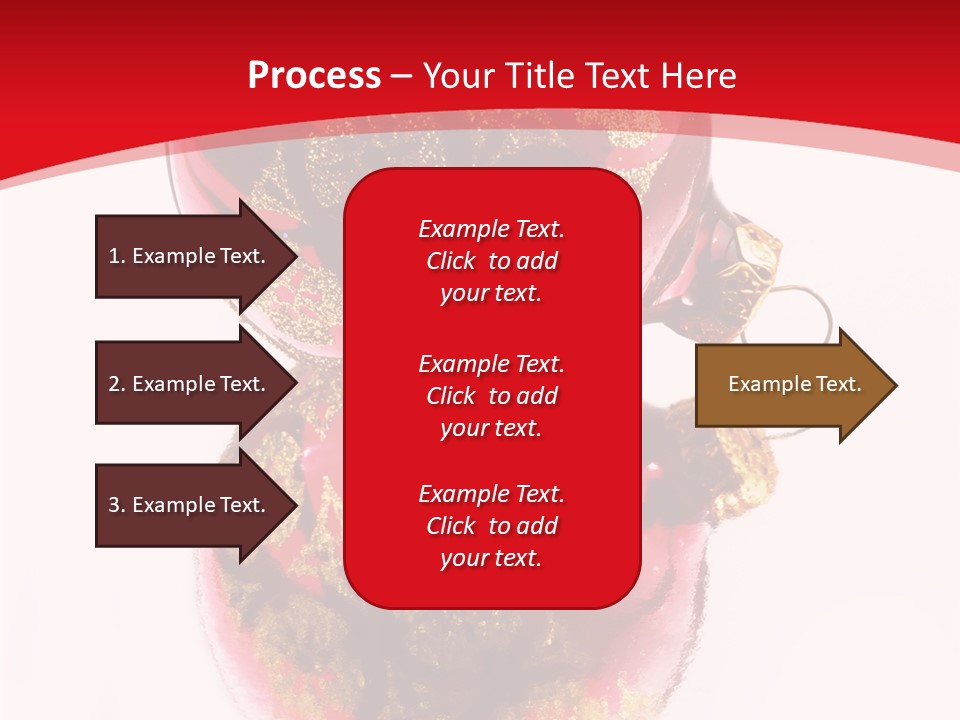 Sphere Hanging Greeting PowerPoint Template