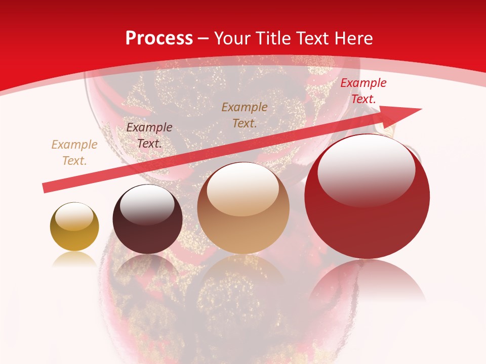 Sphere Hanging Greeting PowerPoint Template