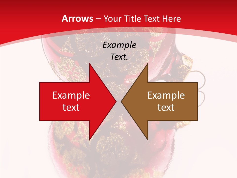 Sphere Hanging Greeting PowerPoint Template