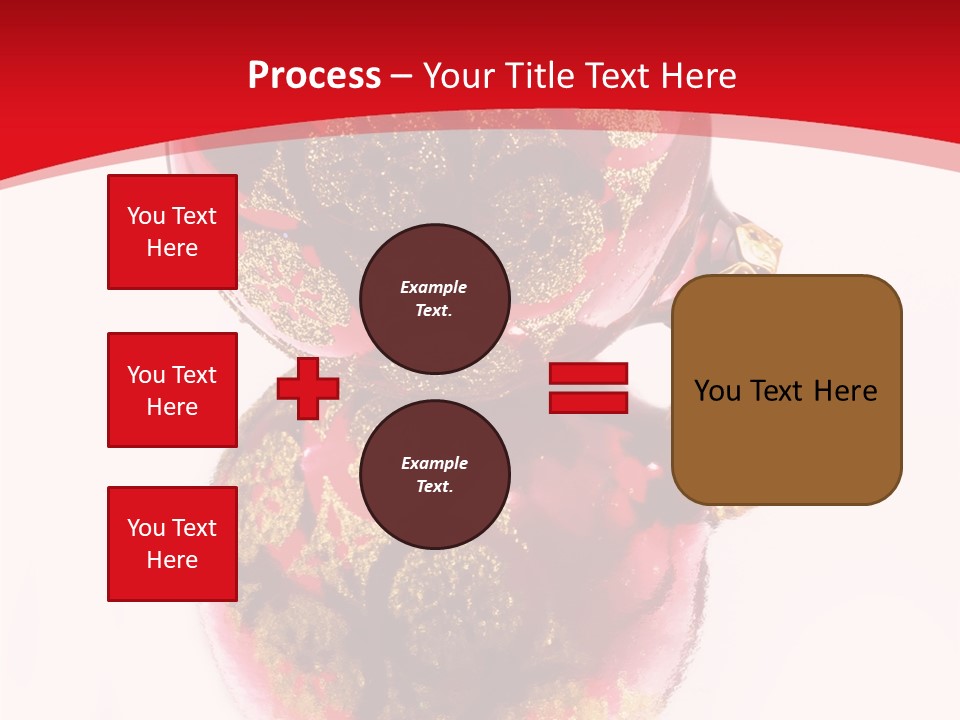 Sphere Hanging Greeting PowerPoint Template