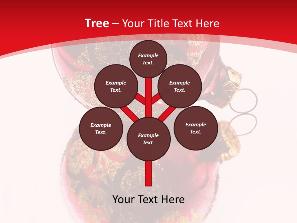 Sphere Hanging Greeting PowerPoint Template